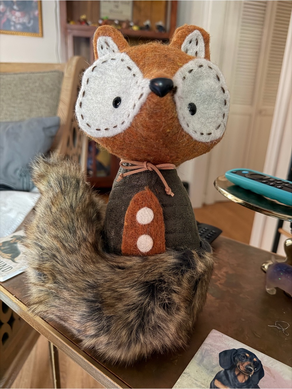 Needle Felted Woolf Red Fox